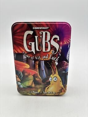 2011 GUBS Game Wit Luck Gamewright Complete Tin Complete Very Good Condition